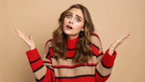Mulher admirada