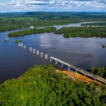 Construção da maior ponte de Mato Grosso supera 40% e conecta municípios isolados