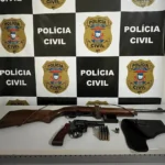 Polícia apreende armas em caçada a foragido por homicídio em Rondonópolis