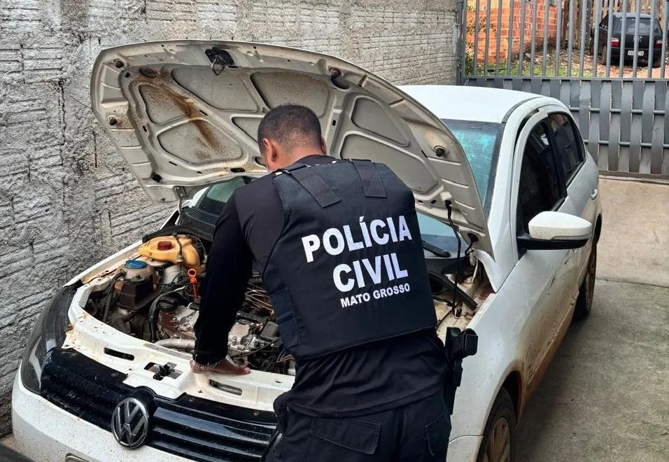 Mato Grosso: Polícia Civil desmonta rede criminosa de roubo e adulteração de veículos