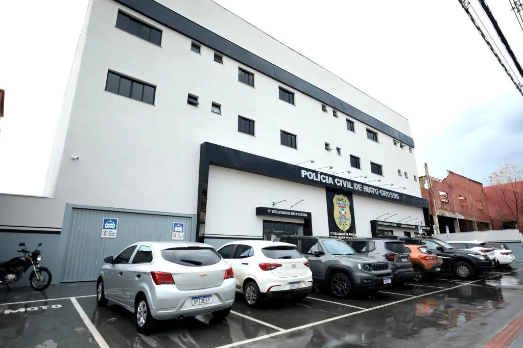 Sede da polícia civil em cuiabá mato grosso