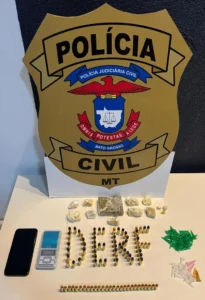Polícia Civil prende homem que fazia delivery de drogas em Mato Grosso