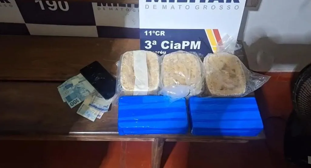 drogas apreendidas em mato grosso