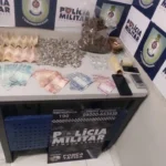 Homem é preso com mais de 170 porções de drogas em bar de Cuiabá