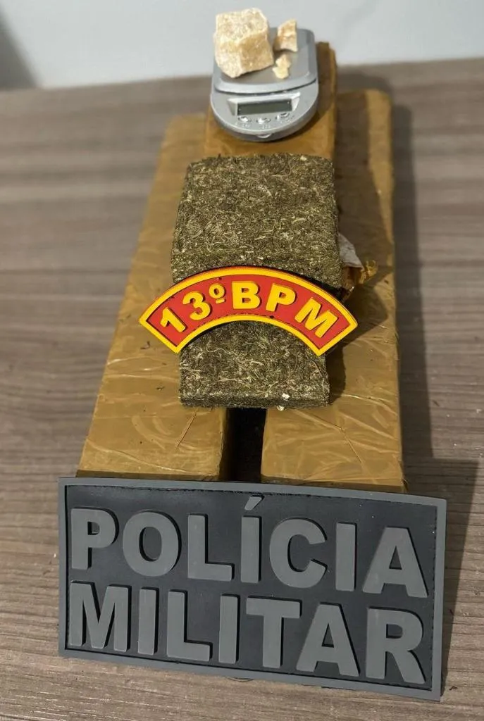 Traficante é pego com drogas, arma e balança de precisão em operação da PM em Itanhangá