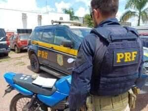 Polícia Rodoviária Federal prende motociclista por tráfico após fuga perigosa no Norte de Mato Grosso