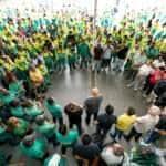 Prefeito e vereadores de Cuiabá prestigiam abertura da Semana do Trabalhador na Limpurb