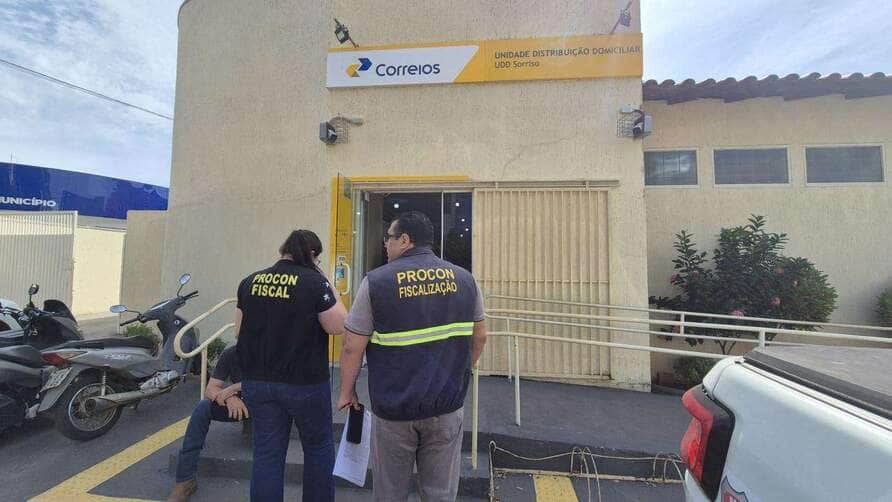 Procon de Sorriso notifica Centro de Distribuição dos Correios