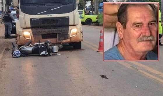 Empresário morre atropelado por motocicleta em Sinop