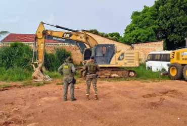 Fiscalização ambiental flagra extração ilegal de minérios em quatro municípios de Mato Grosso