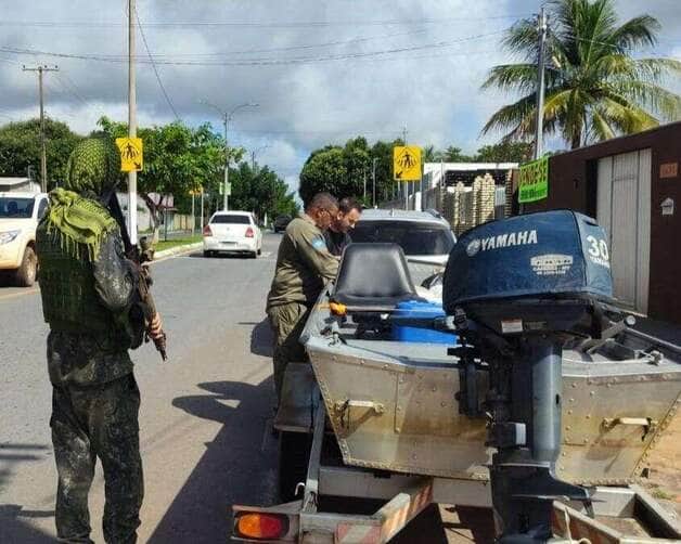 Sema e PM fazem barreiras terrestres durante a Semana Santa em Mato Grosso