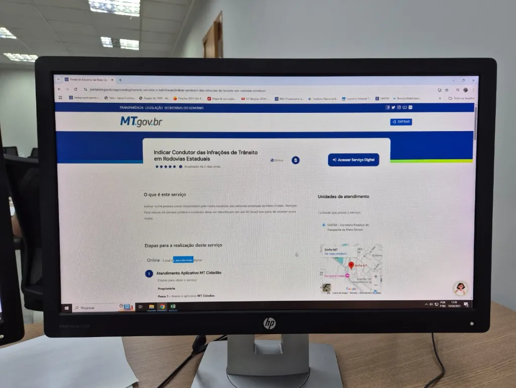 Serviços digitais de Mato Grosso agilizam recursos de multas
