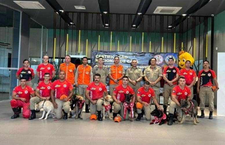 Sorriso sediou etapa Centro-Oeste de Certificação de Cães de Busca e Resgate