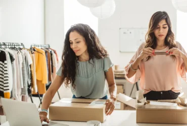 Venda no comercio - Canva