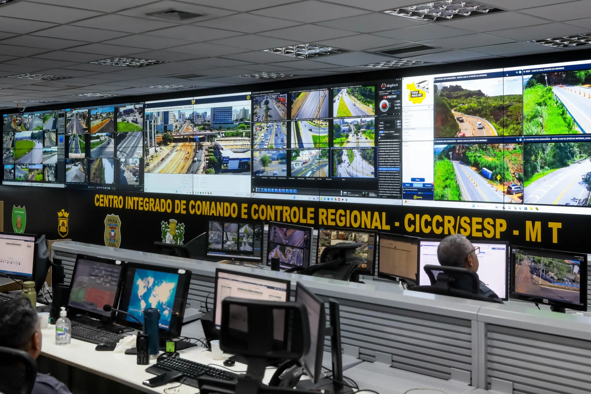 Câmeras do programa Vigia Mais MT em Mato Grosso