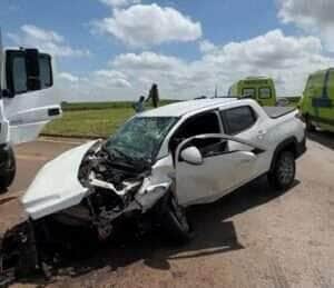 Acidente ocorreu no entroncamento com a MT-485; vítimas foram socorridas pelo Corpo de Bombeiros e Nova Rota
