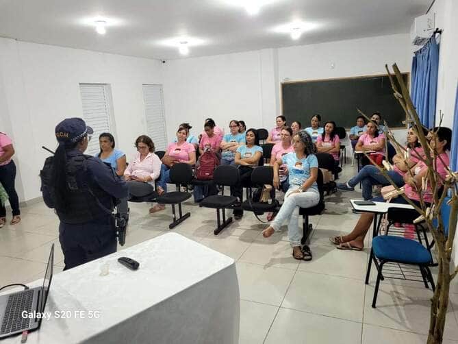 Equipe da Guarda Civil Municipal realiza visitas, entrevistas e palestras em resposta ao aumento dos casos de agressão contra mulheres na cidade