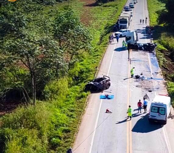 Acidente grave na BR-163 deixa um morto e dois feridos em Vera (MT)