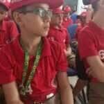 Crianças aprendem sobre saúde mental e disciplina em instrução do projeto Bombeiros do Futuro em Lucas do Rio Verde