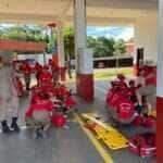 Iniciativa foi realizada na 13ª Companhia Independente Bombeiro Militar na tarde desta quarta-feira e contou com atividades práticas e instruções de ordem unida