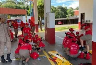 Iniciativa foi realizada na 13ª Companhia Independente Bombeiro Militar na tarde desta quarta-feira e contou com atividades práticas e instruções de ordem unida