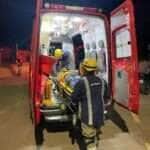 Motociclista fica ferido em colisão com carro em Lucas do Rio Verde