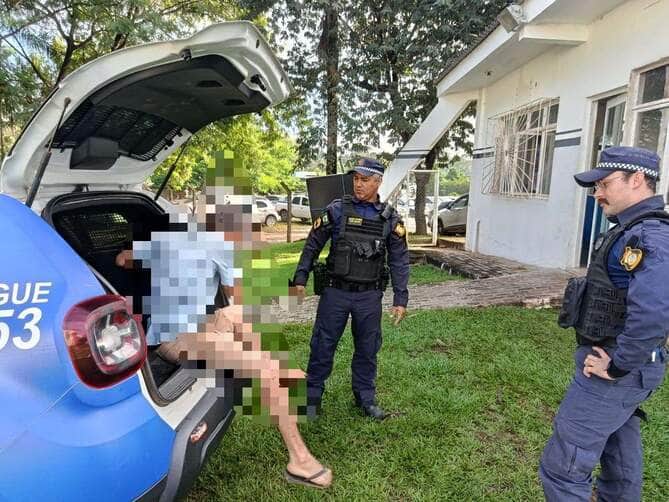 Homem é preso após ameaçar irmã e descumprir medida protetiva no Jardim das Palmeiras 