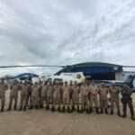 Capacitação promovida pelo Grupo de Aviação do Corpo de Bombeiros prepara militares da região para a Temporada de Incêndios Florestais 2025