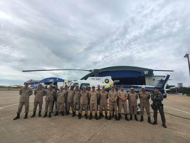 Capacitação promovida pelo Grupo de Aviação do Corpo de Bombeiros prepara militares da região para a Temporada de Incêndios Florestais 2025
