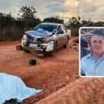 Motociclista morre após colisão com caminhonete em rodovia de Nova Lacerda