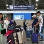 Rio de Janeiro (RJ), 02/10/2023 - Movimento de passageiros no Aeroporto Internacional Tom Jobim, no Galeão, após migração de voos operados no Aeroporto Santos Dumont. Foto: Fernando Frazão/Agência Brasil