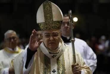 Rio de Janeiro (RJ), 21/04/2025 – O arcebispo do Rio de Janeiro, Cardeal Dom Orani João Tempesta, celebra missa em sufrágio do Papa Francisco na Catedral Metropolitana. Foto: Fernando Frazão/Agência Brasil
