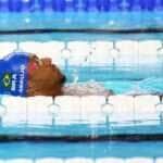 Paris-França Após as eliminatórias disputadas na manhã deste sábado (31), o Brasil tem cinco finais no terceiro dia de competições da natação nos Jogos Paralímpicos de Paris. Foto: Silvio Avila/CPB