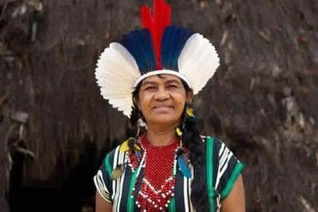 Cleonice Pankararu vice em uma uma aldeia no município de Araçuaí (MG) próxima a áreas de extração de lítio - Foto: Cleonice Pankararu/Arquivo Pessoal Araçuaí (MG), 22/04/2025 - Cleonice Pankararu, da Aldeia Cinta Vermelha Jundiba. Mineração da transição energética. Foto: Cleonice Pankararu/Arquivo Pessoal