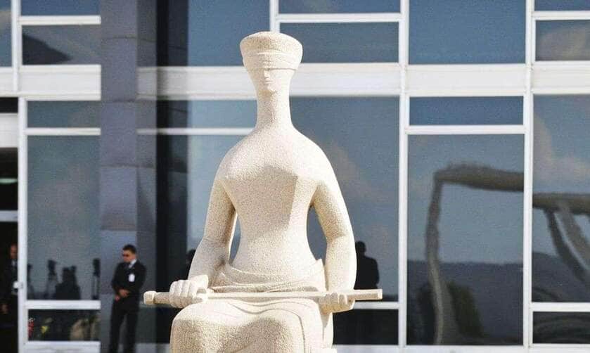 Brasília - Fachada STF -  Estátua da Justiça em frente ao Supremo Tribunal Federal STF (José Cruz/Agência Brasil)
