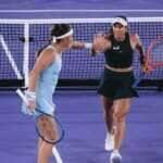 Dupla de Luisa Stefani com a húngara Timea Babos - WTA de Linz -em 21/03/2025