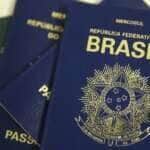 Passaporte brasileiro.