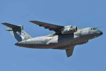 09/10/2023, Avião da Embraer KC 390. Foto: Marcos Corrêa/PR/Wikipedia