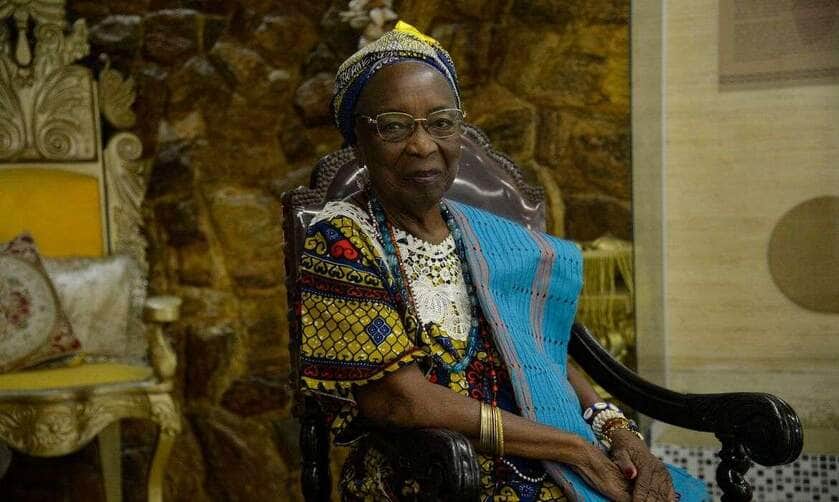 Rio de Janeiro (RJ), 28/03/2024 – Mãe Meninazinha de Oxum em seu terreiro, Ilê Omolu Oxum, na Baixada Fluminense. Foto: Tomaz Silva/Agência Brasil