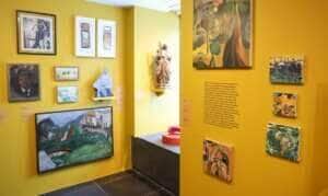 Rio de Janeiro (RJ), 10/04/2025 – Exposição Afro-brasilidade, uma homenagem a dois Valentins e a um Emanoel na FGV Arte, na zona sul do Rio de Janeiro. Foto: Tomaz Silva/Agência Brasil