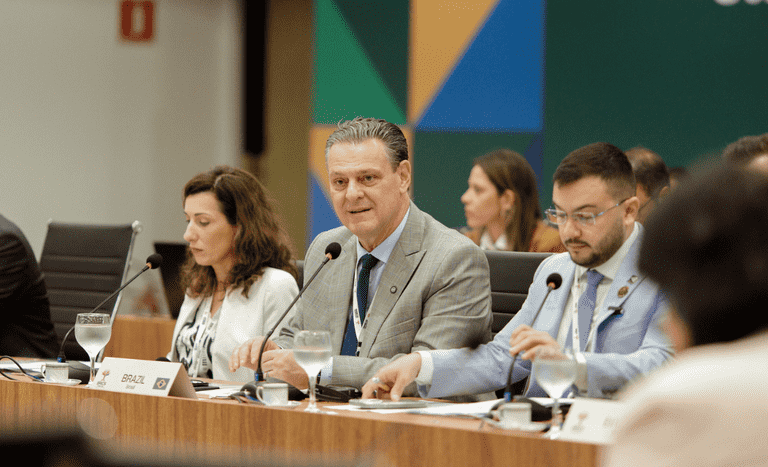 Fávaro destaca liderança do Brasil em segurança alimentar e sustentabilidade durante reunião do Brics em Brasília -