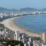 Santos (SP), 04/01/2025 - Praia da Baixada Santista. Foto: Fecomércio/Divulgação