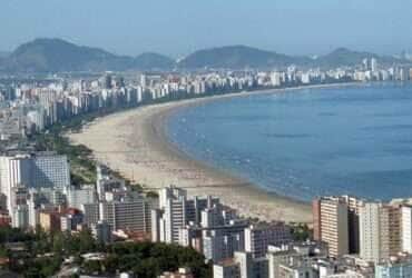 Santos (SP), 04/01/2025 - Praia da Baixada Santista. Foto: Fecomércio/Divulgação