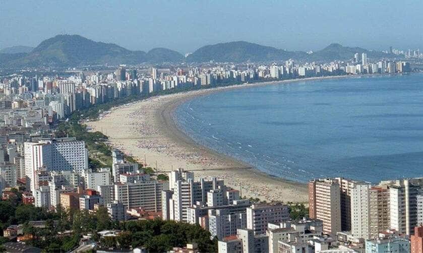 Santos (SP), 04/01/2025 - Praia da Baixada Santista. Foto: Fecomércio/Divulgação