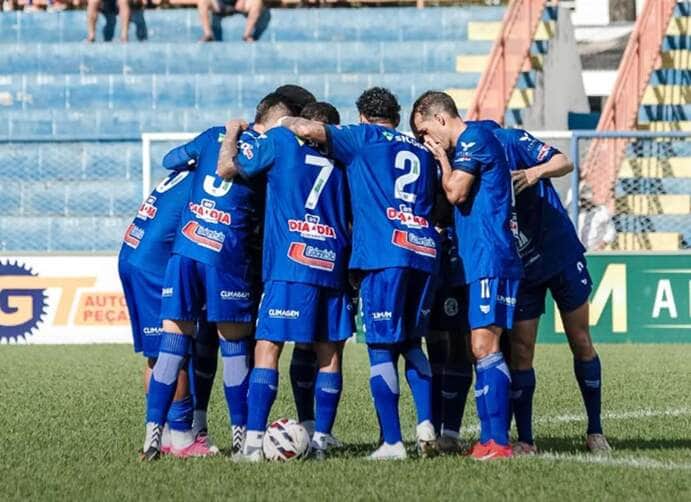 Luverdense, embalado, recebe o Goianésia no 1º jogo em casa na Série D neste sábado (26). Imagem: Divulgação Goianésia Luverdense, embalado, recebe o Goianésia no 1º jogo em casa na Série D neste sábado (26). Imagem: Divulgação Goianésia