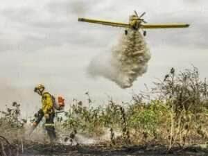 Governo prepara contratação antecipada de aeronaves para combate a incêndios florestais - Marcelo Camargo/ Agência Brasil