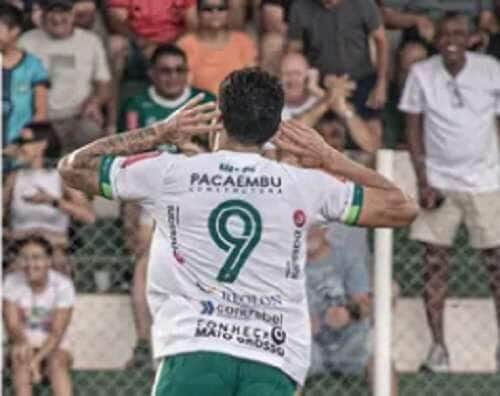 Lucas Vieira abriu o placar para o Luverdense contra o Goianésia. Imagem: Divulgação Luverdense