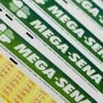Bilhetes de aposta da mega-sena