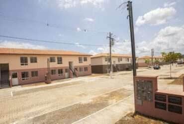 Santo Amaro da Purificação (BA), 14/02/2023 - Vista do complexo de apartamentos que presidente Luiz Inacio Lula da Silva entregará na retomada do Minha Casa, Minha Vida, em Santo Amaro (BA).
Presidente também irá anunciar a retomada das obras de