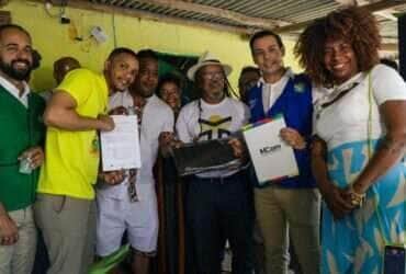Ministério das Comunicações leva inclusão digital a território quilombola na Bahia - Layo Stambassi/MCom